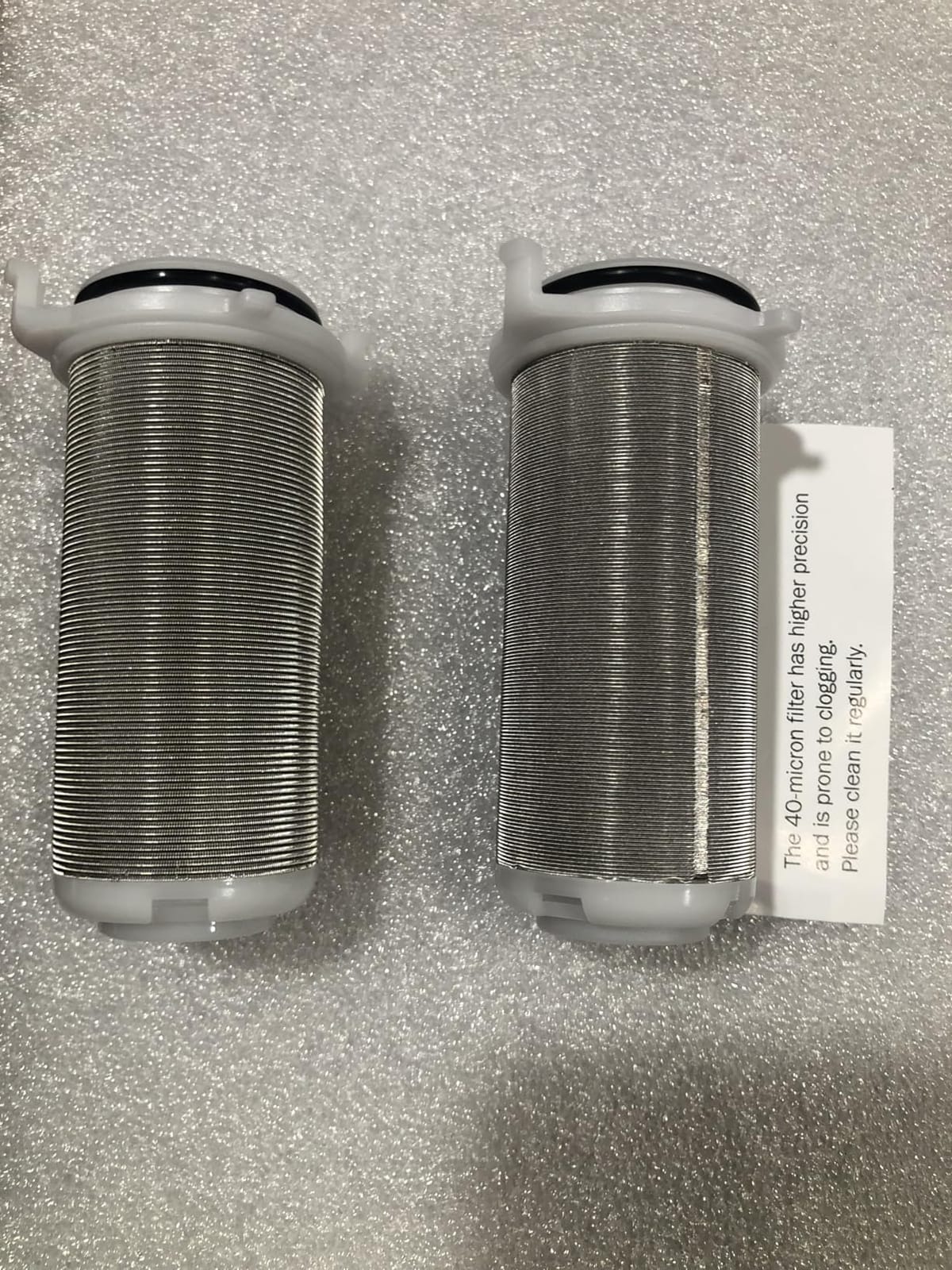Frizzlife Spin Down Sediment Water Filter, 40/100 Micron,Built-in Scraper customer photo 1