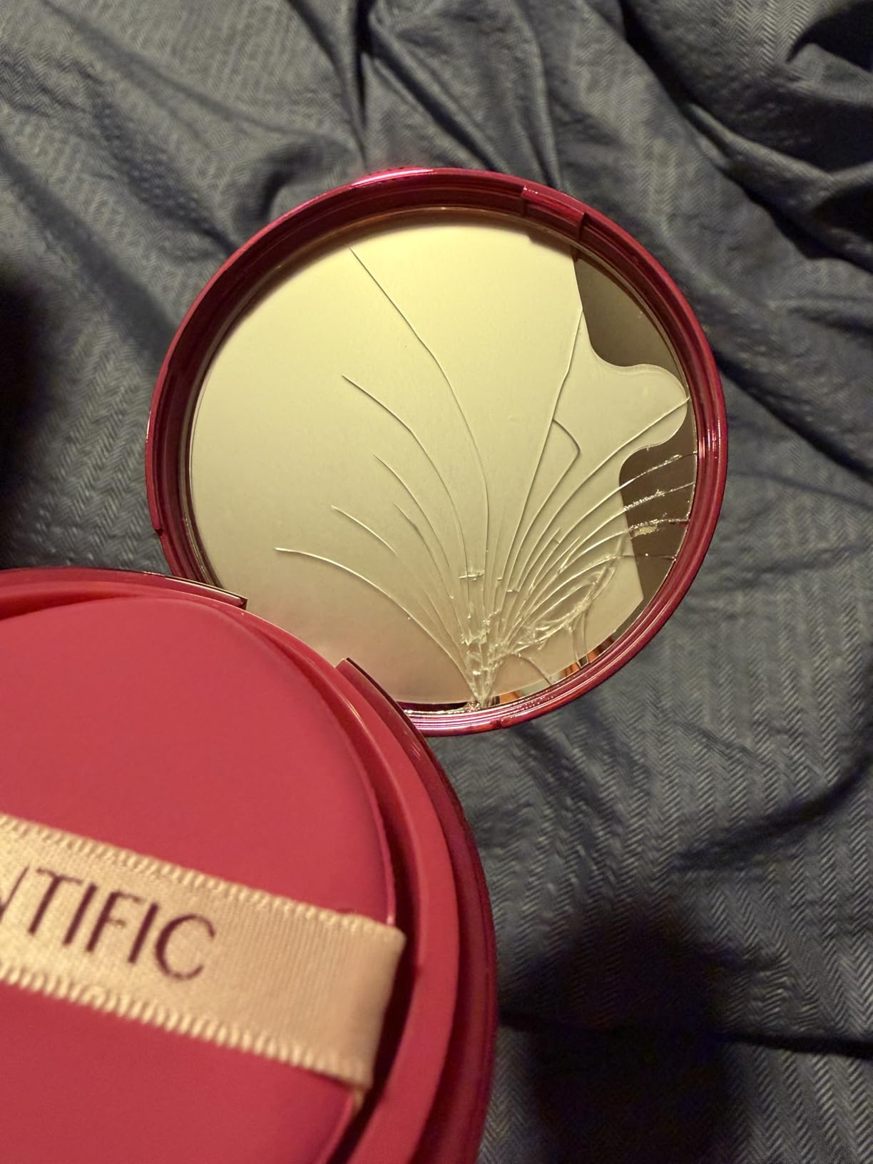SKINTIFIC Pink Cushion Foundation Natural Glow 02 Ivory customer photo 1