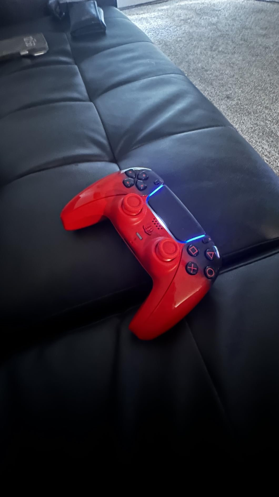 PlayStation DualSense™ Wireless Controller – Cosmic Red - for PS5, PC, MAC & Mobile customer photo 1