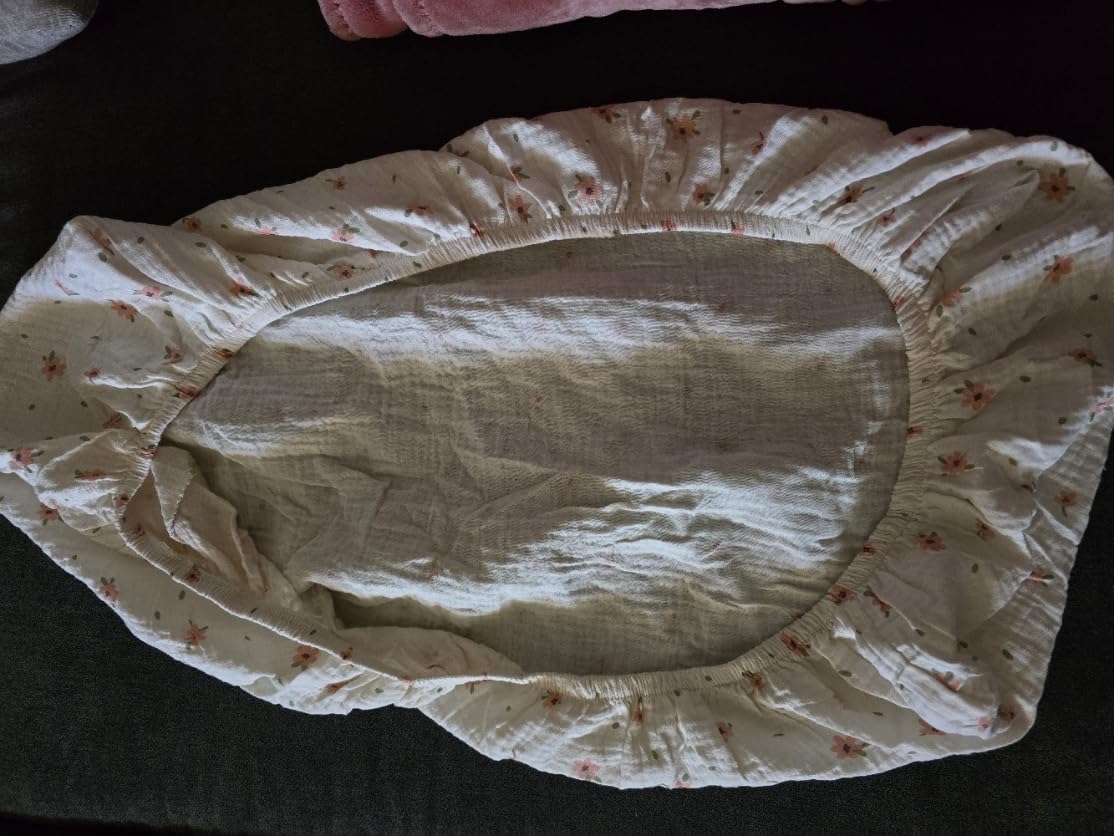Blissful Diary Muslin Crib Sheets, 2 Pack, Sage Checkboard & Sage Green customer photo 1