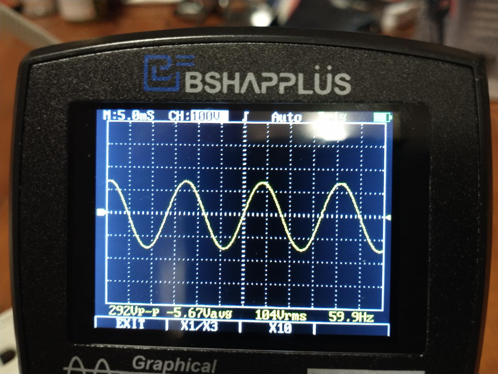 Dual Channel 3-in-1 Handheld Oscilloscope Multimeter, 70MHz Signal Generato customer photo 2