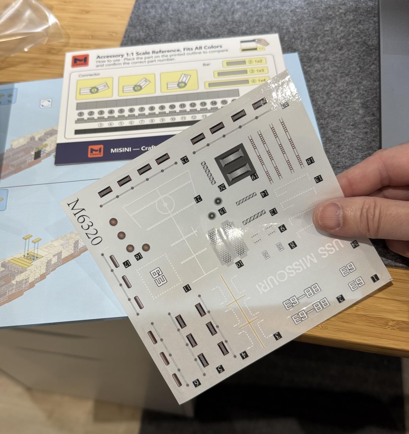 WW2 USS Iowa (BB-61) Battleship Building Block Set,Military Series Battleship Model,a Ship Model for Military Enthusiasts to Assemble customer photo 1