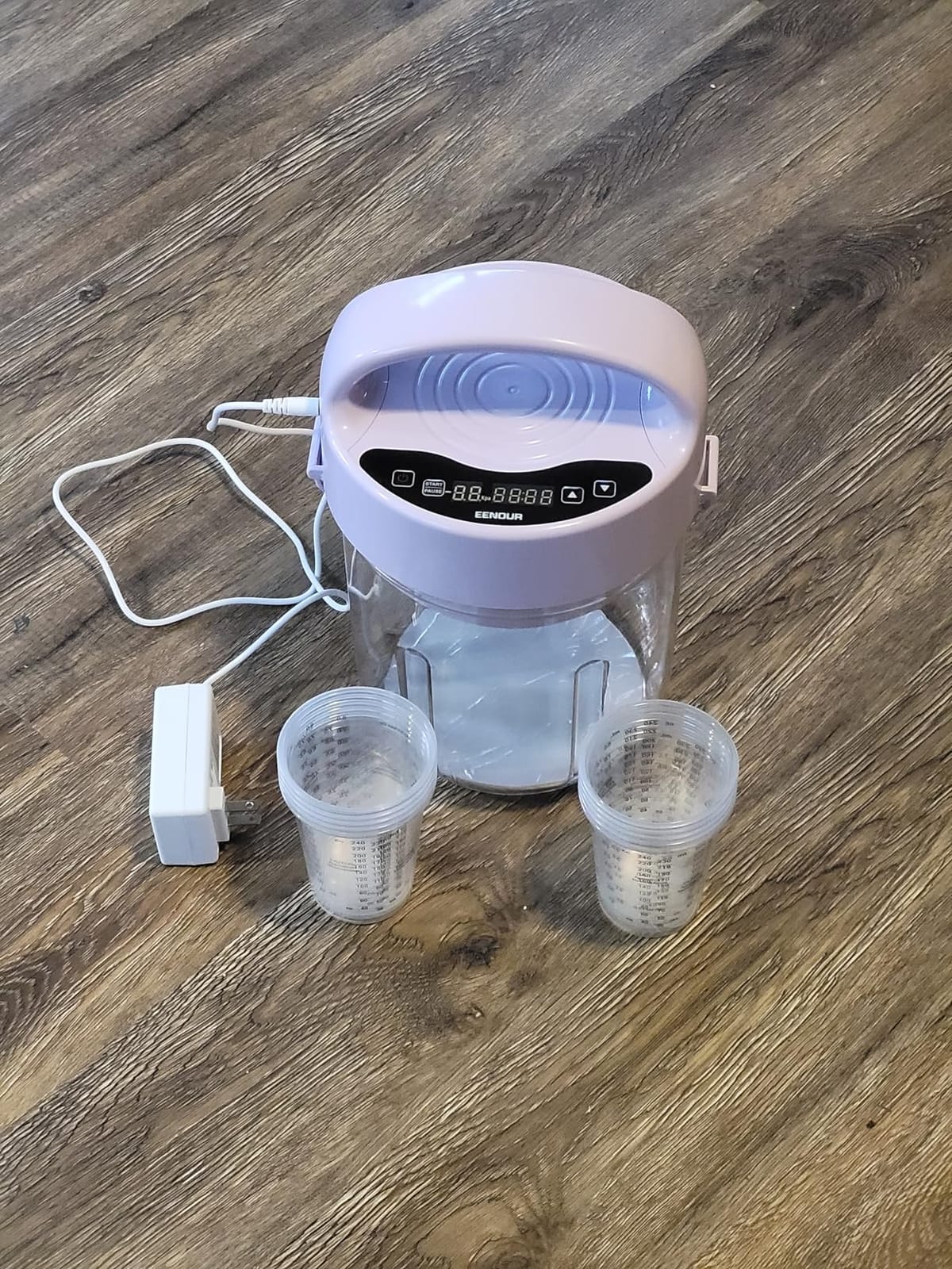 EENOUR Resin Bubble Remover Machine, Removes 99% of Air Bubbles in 5 Minutes, 98kPa Vacuum Chamber with Digital Display, 3.4L Big Capacity for Epoxy Resin Casting, Resin Art Crafts, Jewelry Making customer photo 2