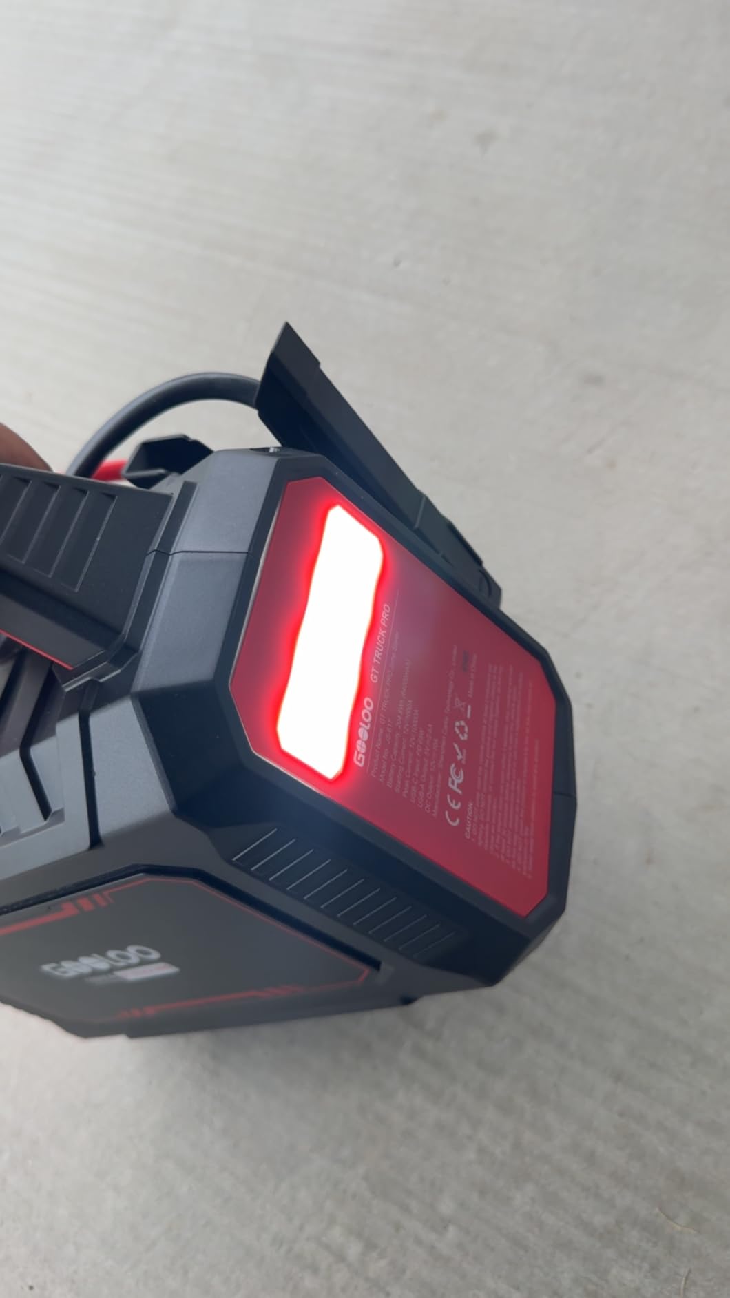 GOOLOO GT Truck PRO 10000A & 64000mAh Jump Starter with 65W Fast Charge customer photo 1