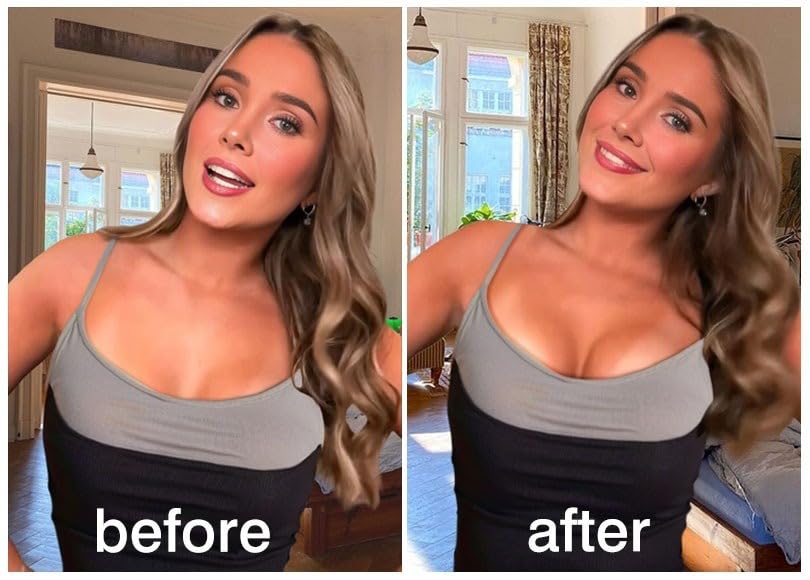 queensecret Adhesive Bra, Push up Strapless Self Adhesive Bra, Invisible Silicone Bra for Backless Dress customer photo 1