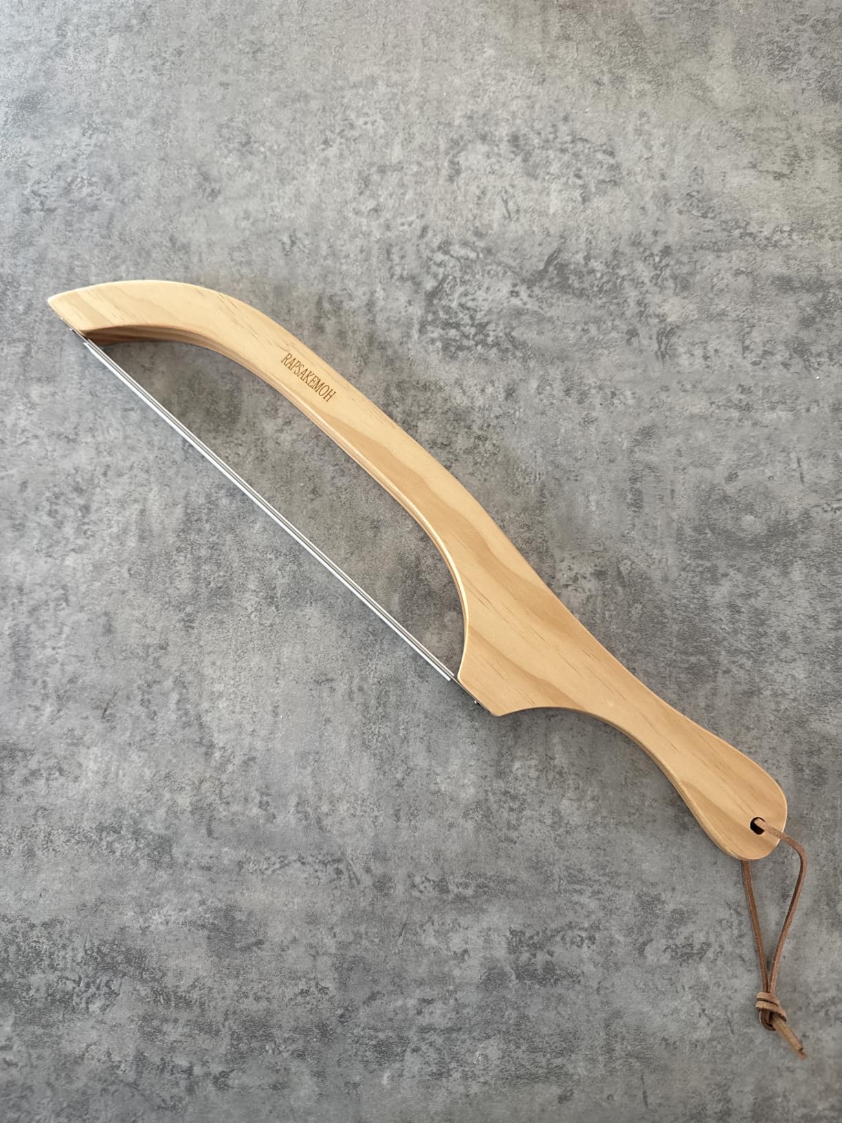 RAPSAKEMOH Sourdough bread knife,Bread Slicer for Homemade,Even Slicing customer photo 1