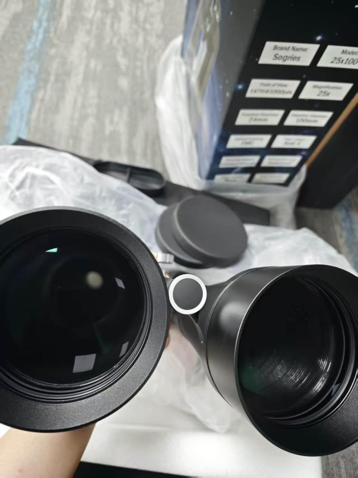 Sogries 25x100 Astronomy Binoculars for Stargazing High Powered Long Range customer photo 2