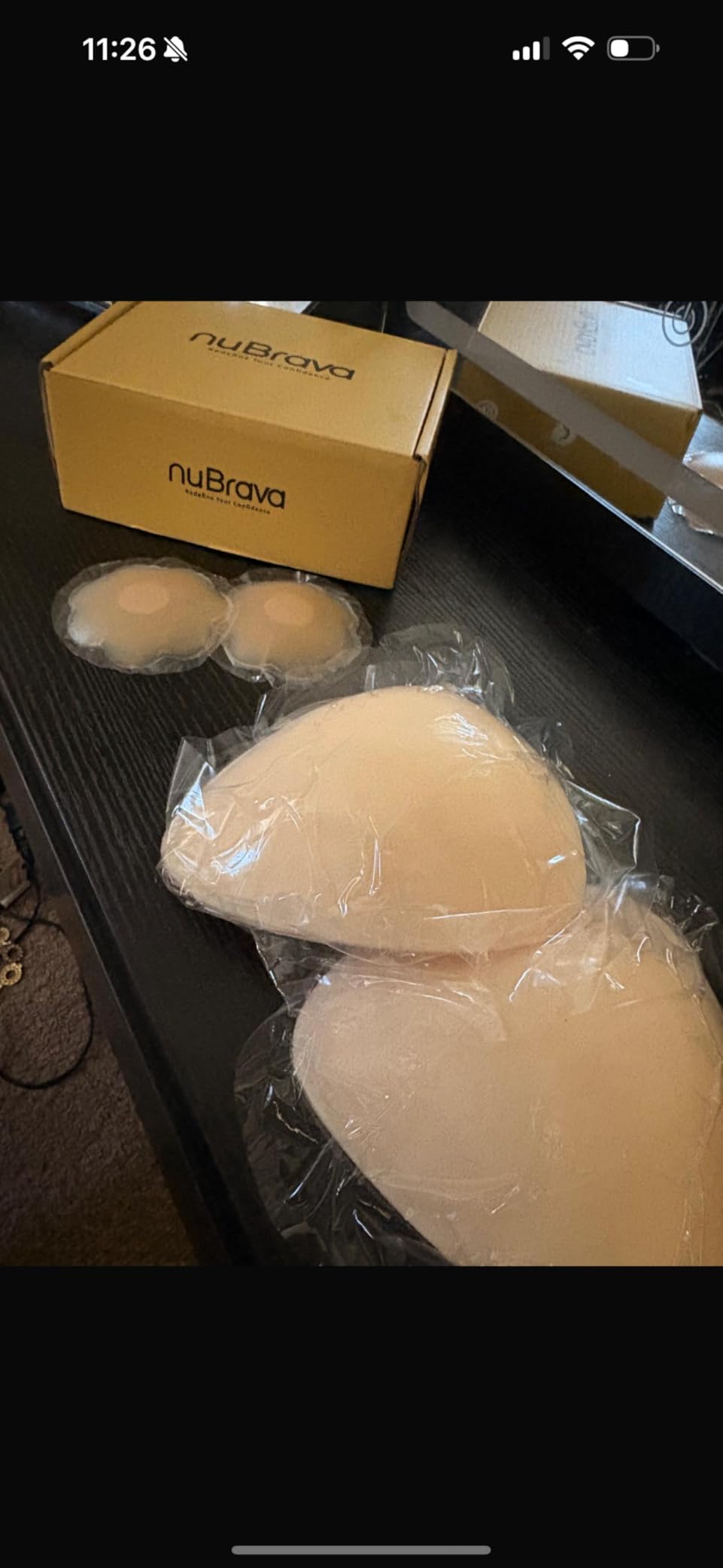 Sticky Bra Push up, Invisible Strapless Adhesive Bra customer photo 1