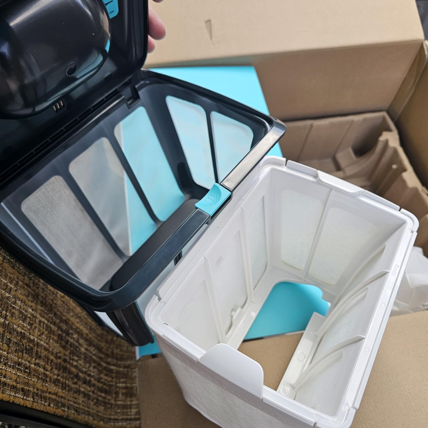 Aiper Scuba S1 2026 Robotic Pool Cleaner,Floor/Wall/Waterline/Shallow Area Cleaning, Double Filtration, Adaptive Navigation, High-Precision Sensors, App Support-Teal customer photo 2