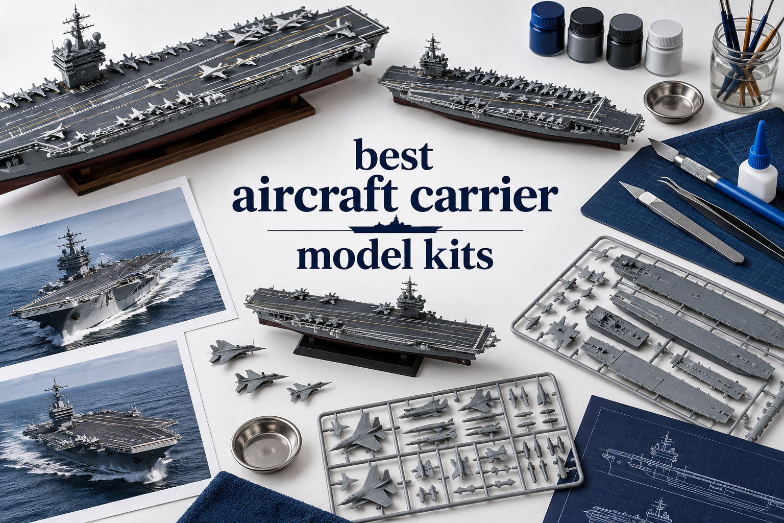 best aircraft carrier model kits