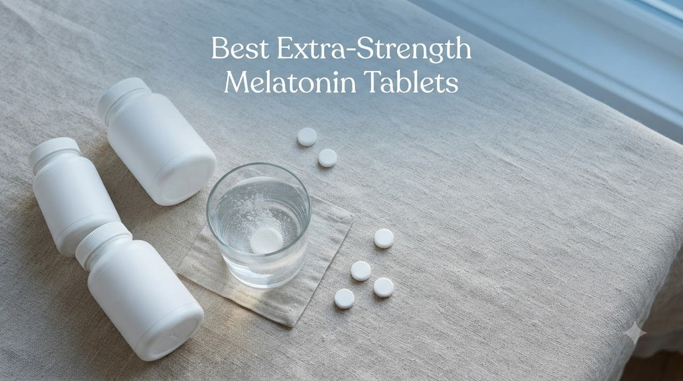 Best Extra-Strength Melatonin Tablets