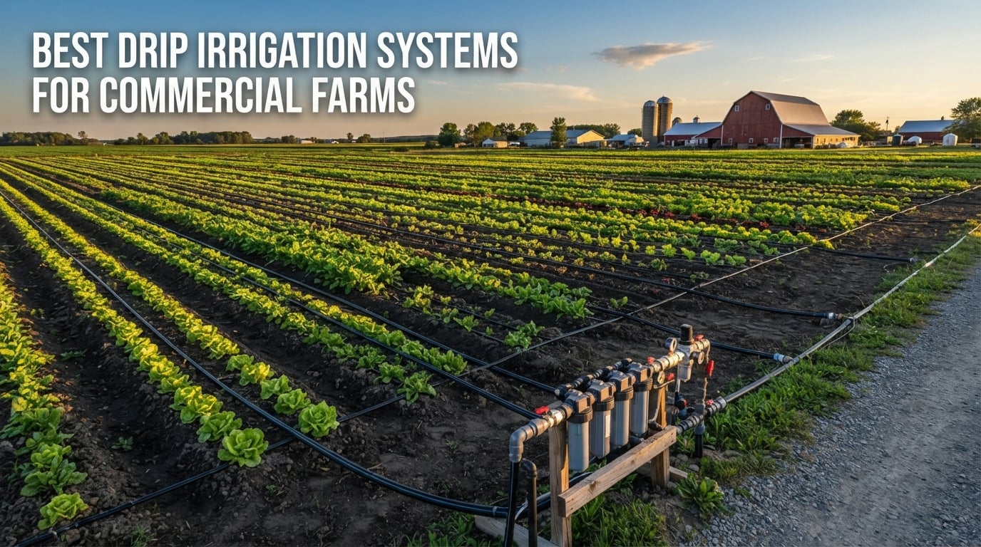 best drip irrigation systems for commercial farms