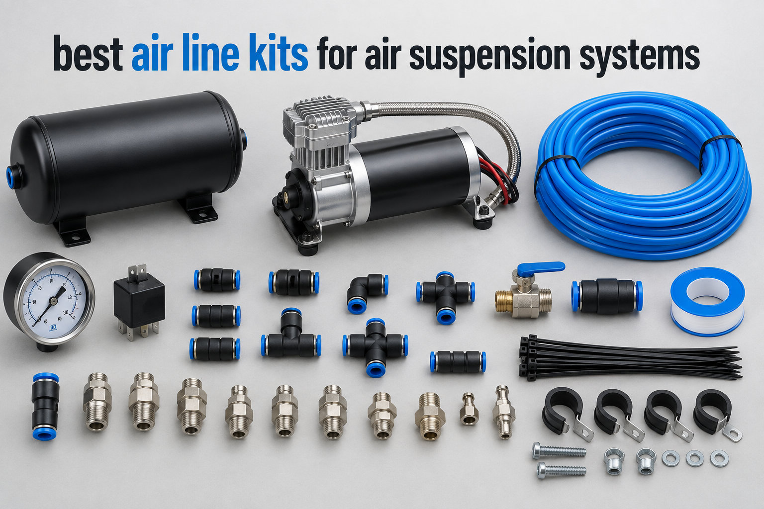 best air line kits for air suspension systems