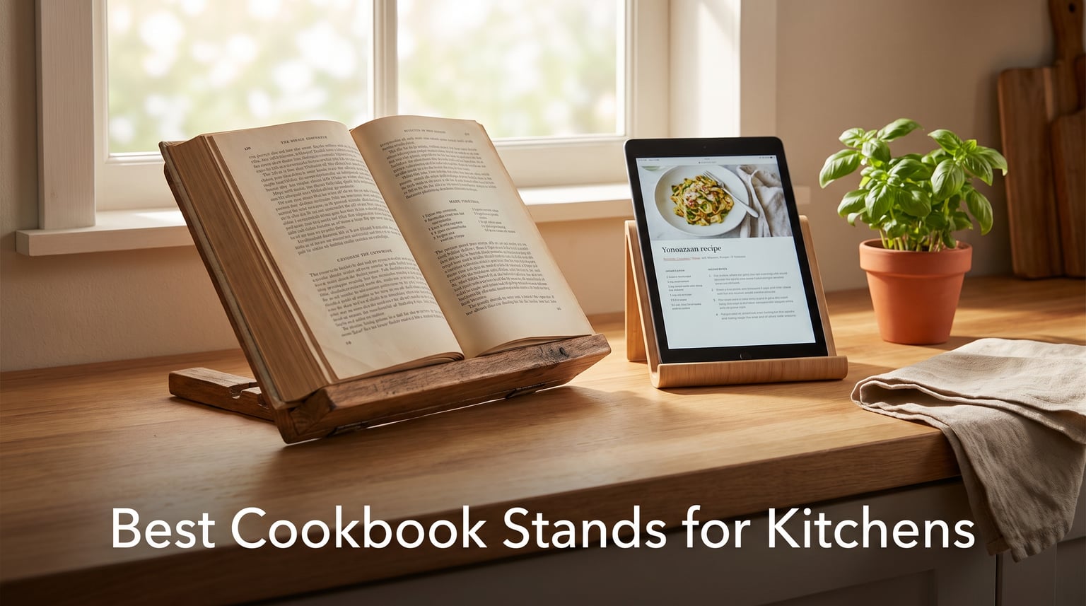 Best Cookbook Stands for Kitchens