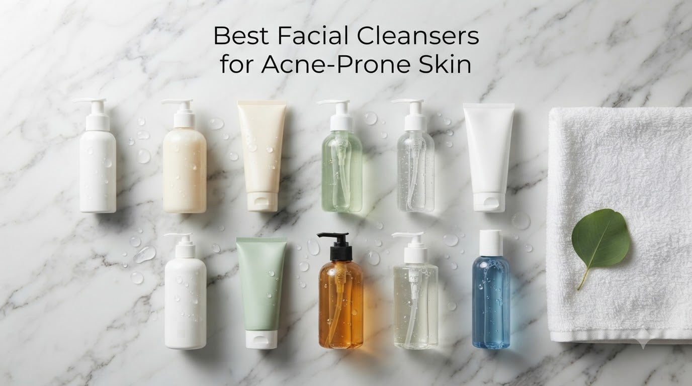 Best Facial Cleansers for Acne-Prone Skin