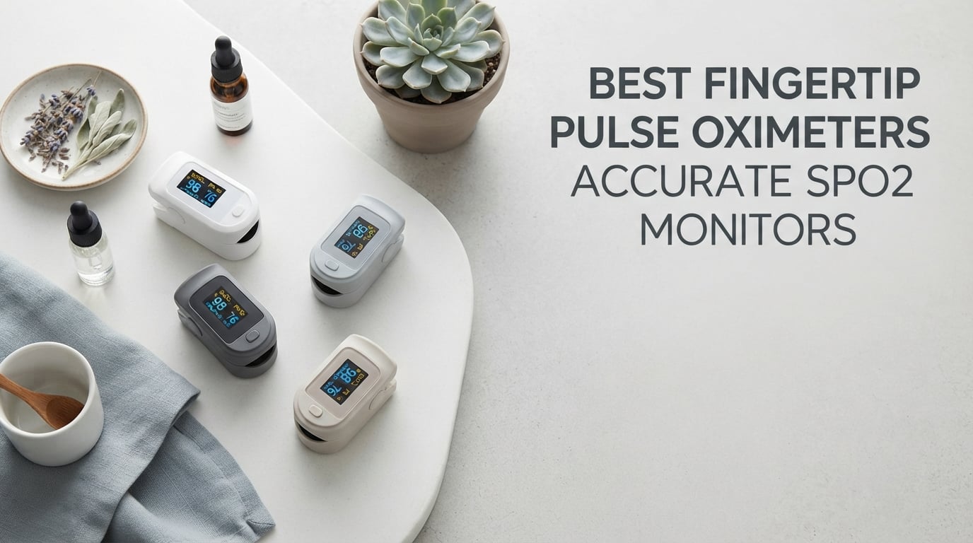 best fingertip pulse oximeters accurate spo2 monitors