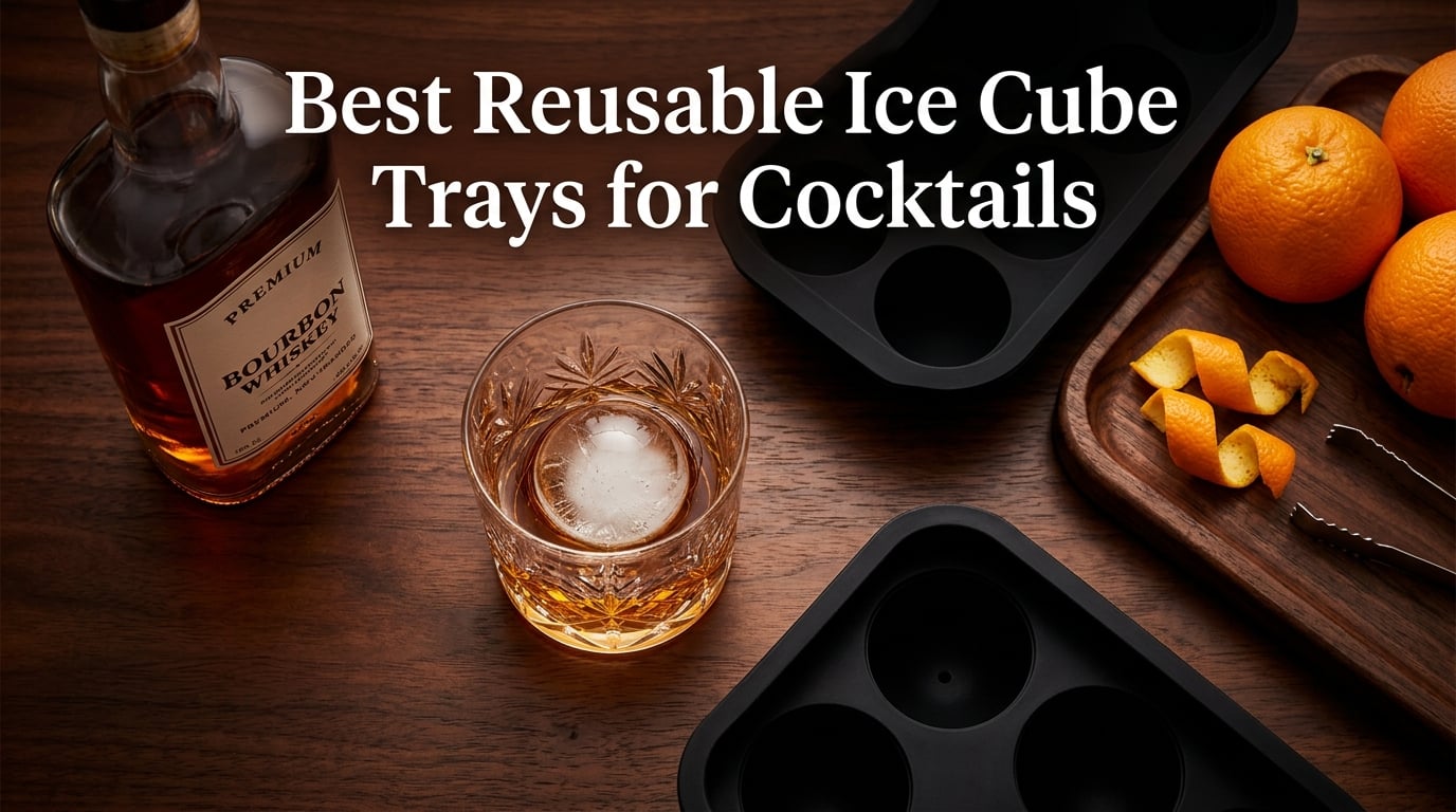 Best Reusable Ice Cube Trays for Cocktails