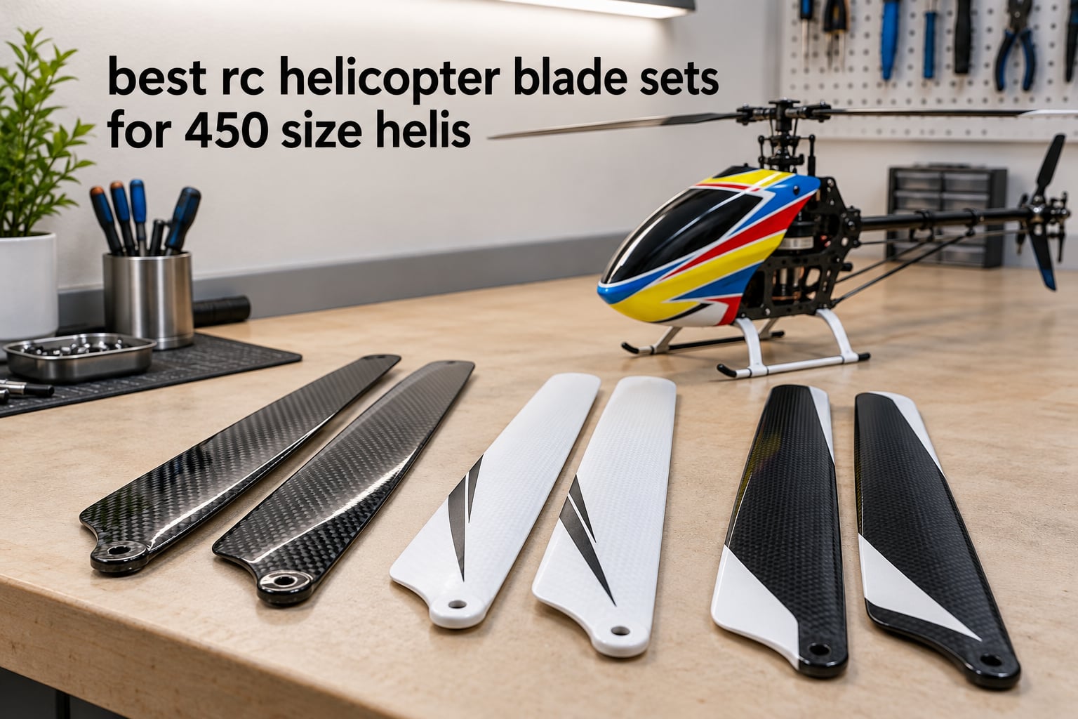 best rc helicopter blade sets for 450 size helis
