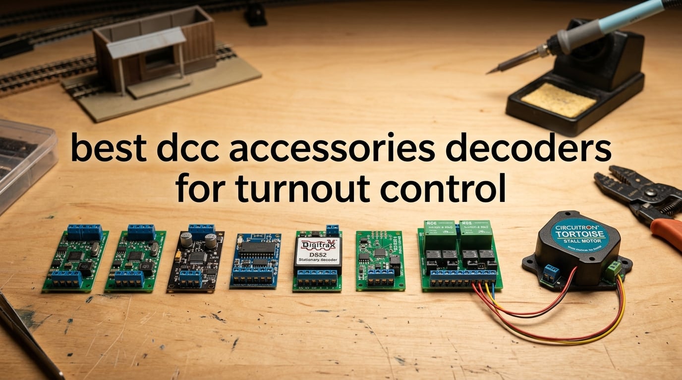best dcc accessories decoders for turnout control