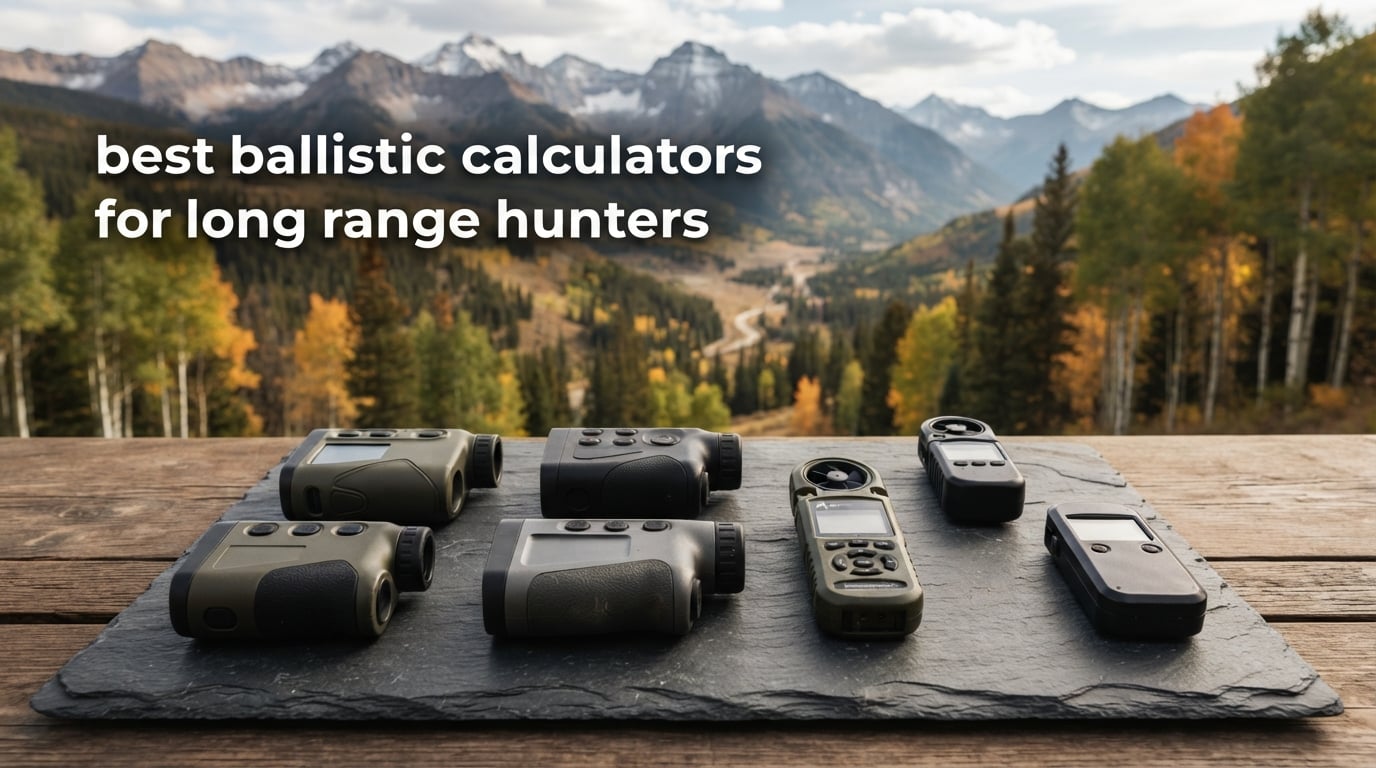 best ballistic calculators for long range hunters