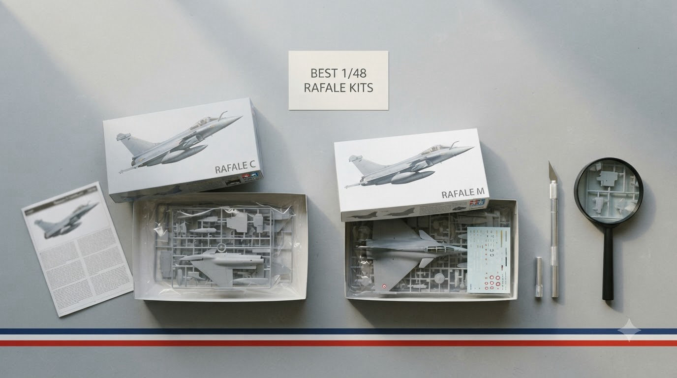 best 1/48 rafale french fighter kits