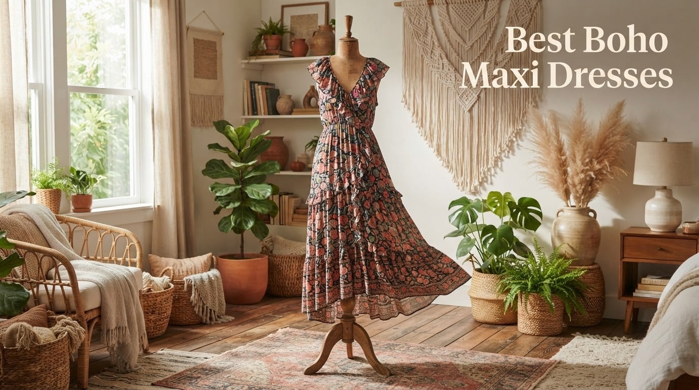 Best Boho Maxi Dresses
