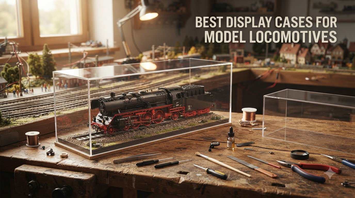 best display cases for model locomotives