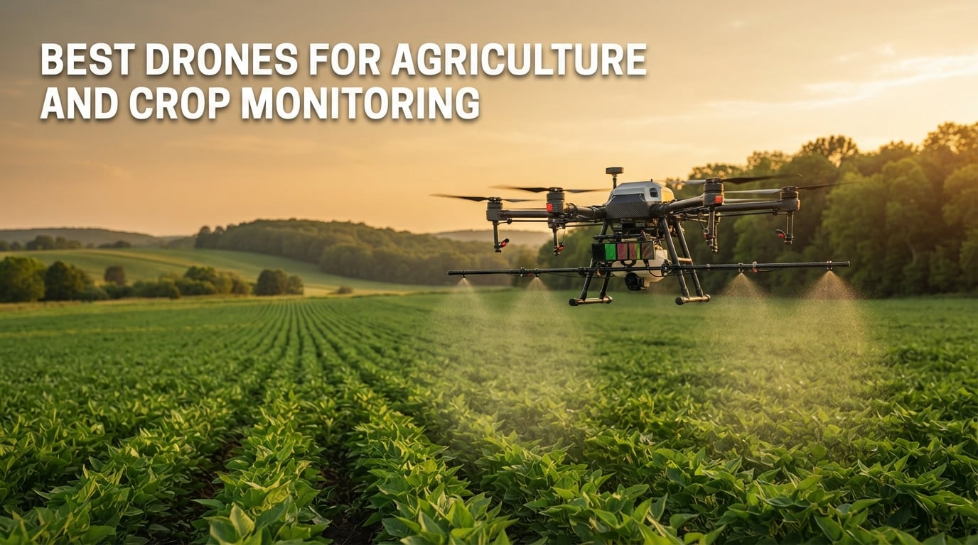 best drones for agriculture and crop monitoring
