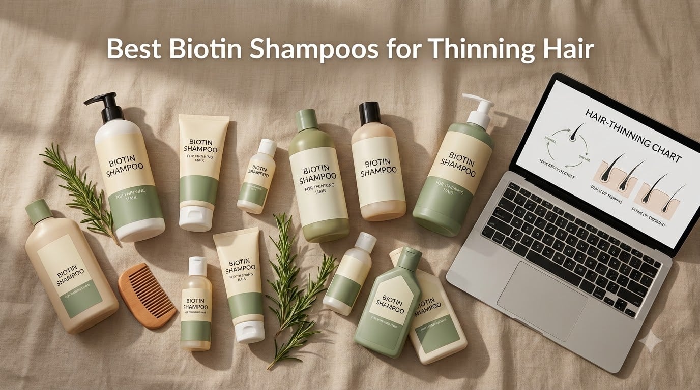 Best Biotin Shampoos for Thinning Hair