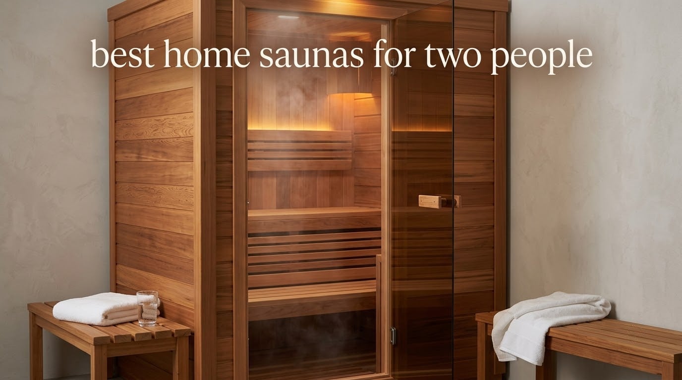 best home saunas for two people