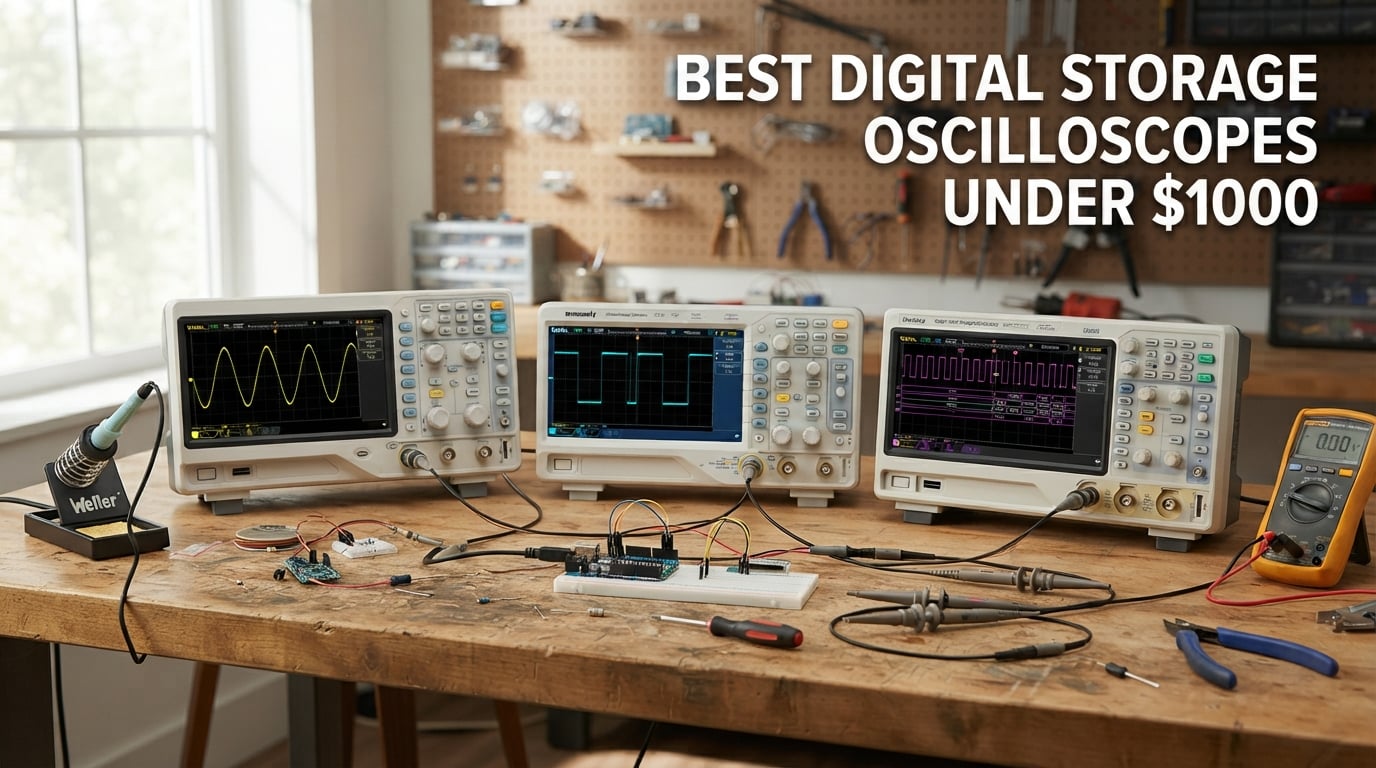 best digital storage oscilloscopes under $1000