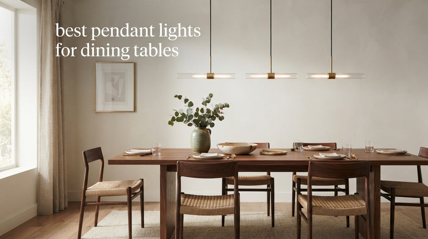 best pendant lights for dining tables