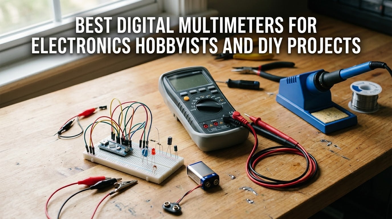 best digital multimeters for electronics hobbyists and diy projects