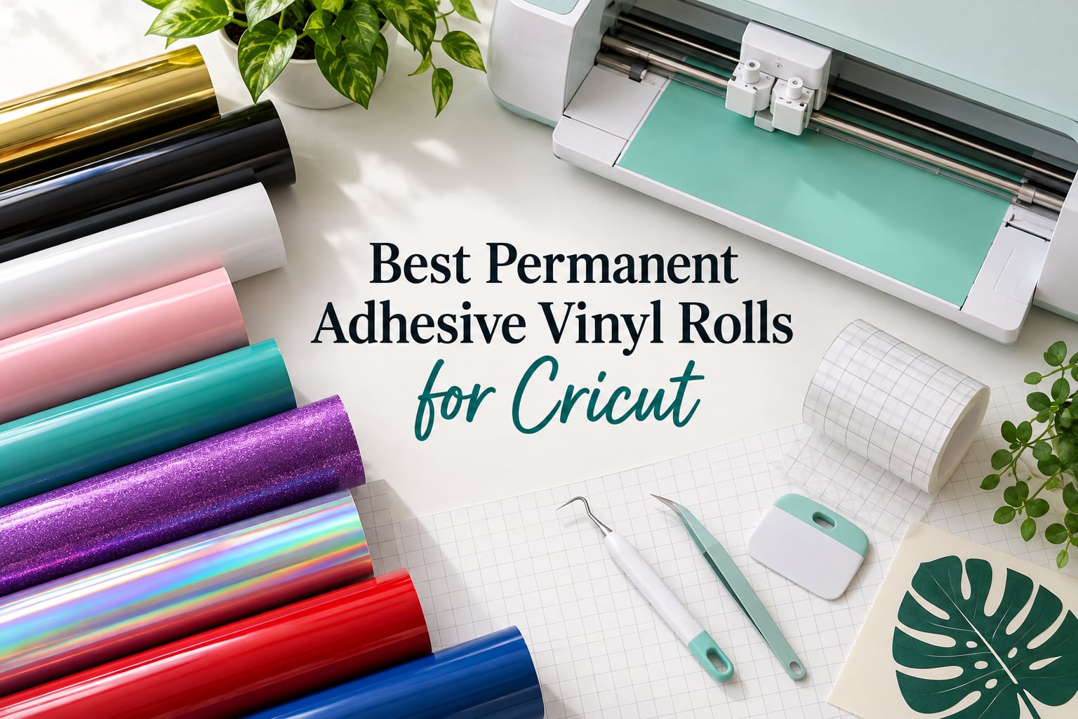 Best Permanent Adhesive Vinyl Rolls for Cricut