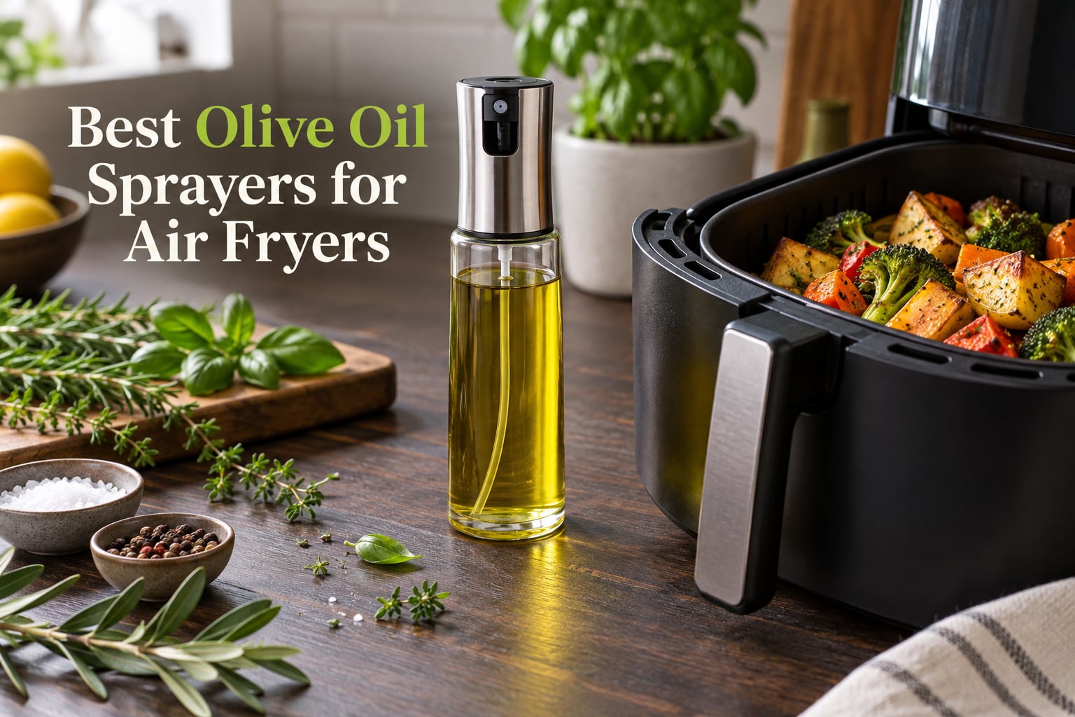 Best Olive Oil Sprayers for Air Fryers
