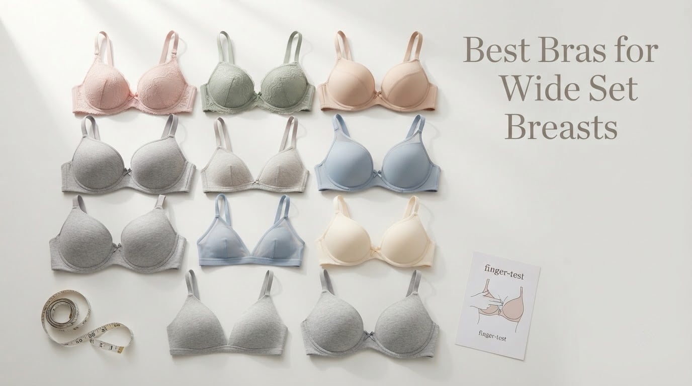 Best Bras for Wide Set Breasts