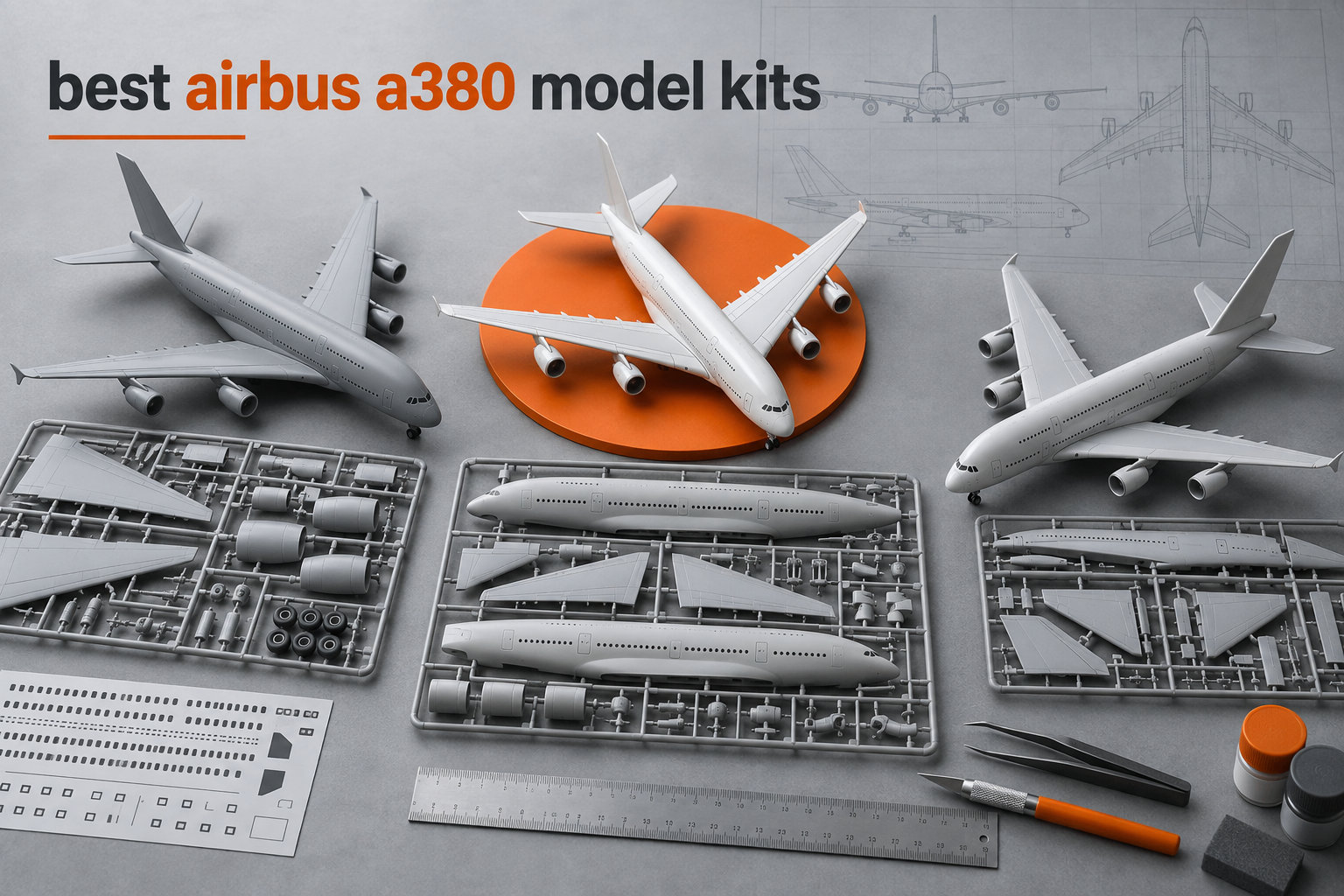 best airbus a380 model kits