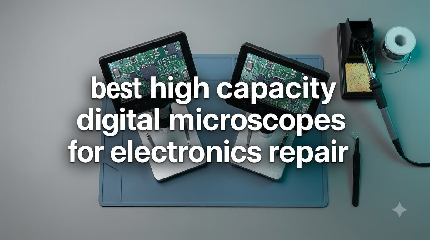 best high capacity digital microscopes for electronics repair