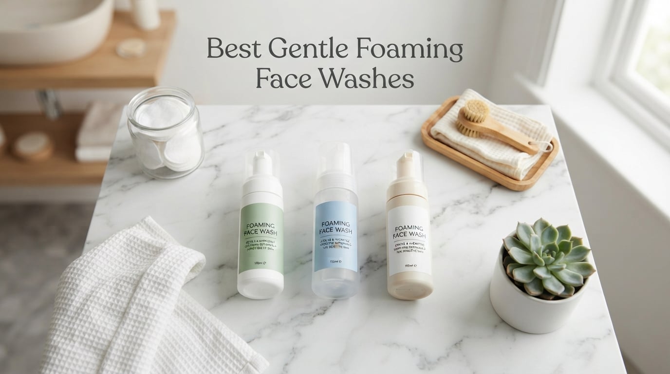 Best Gentle Foaming Face Washes