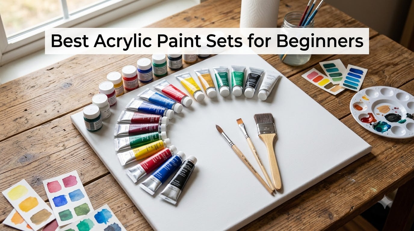 Best Acrylic Paint Sets for Beginners