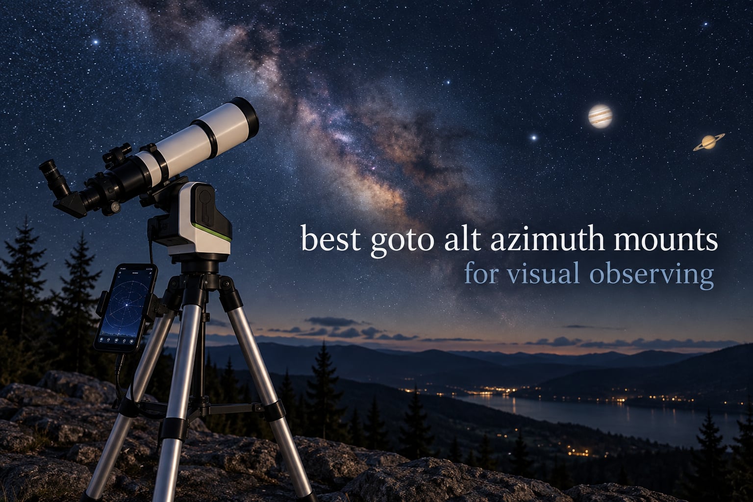 best goto alt azimuth mounts for visual observing