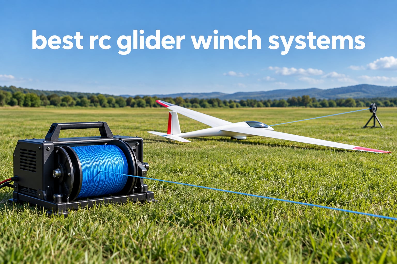 best rc glider winch systems