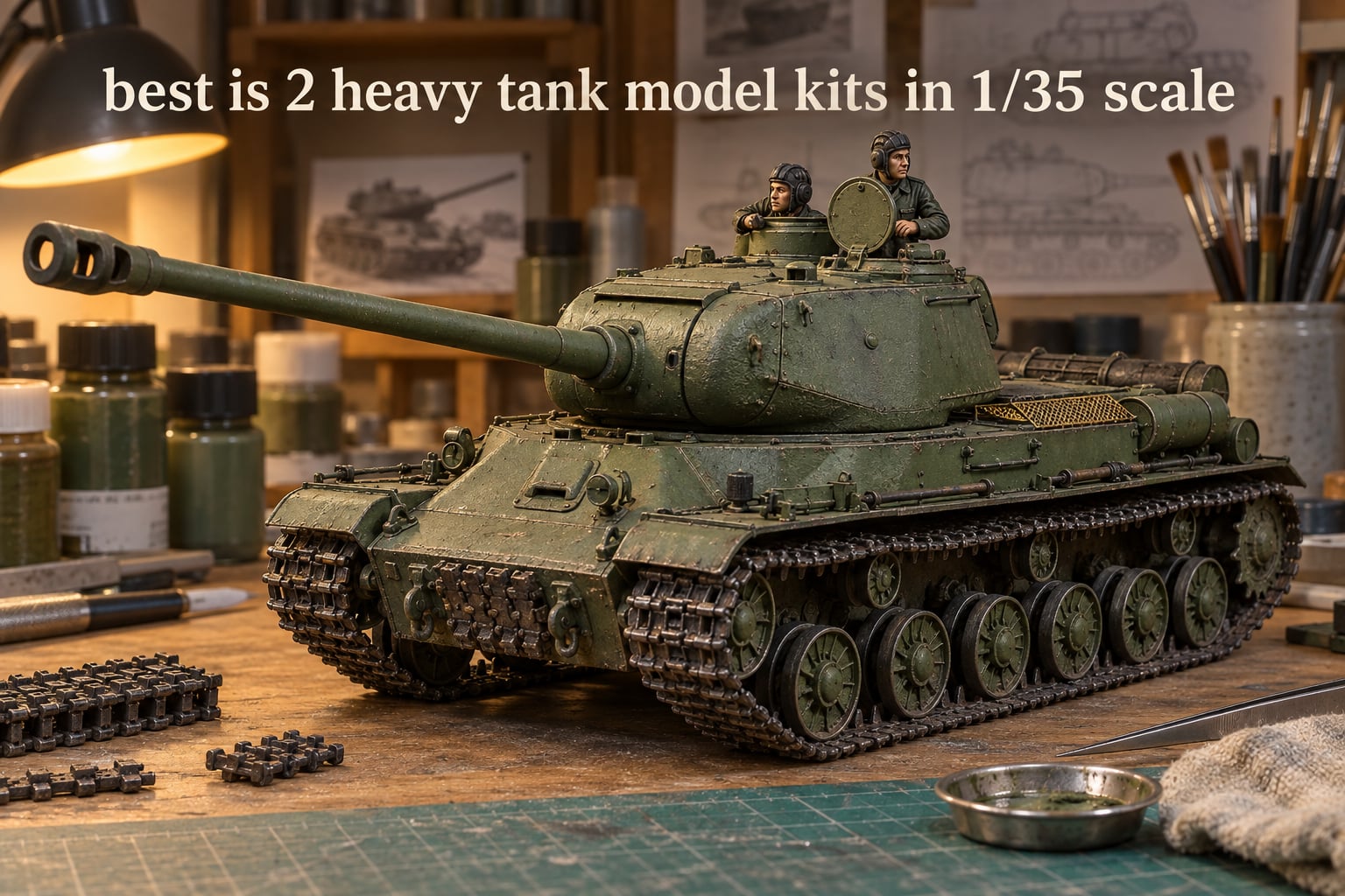best is 2 heavy tank model kits in 1/35 scale