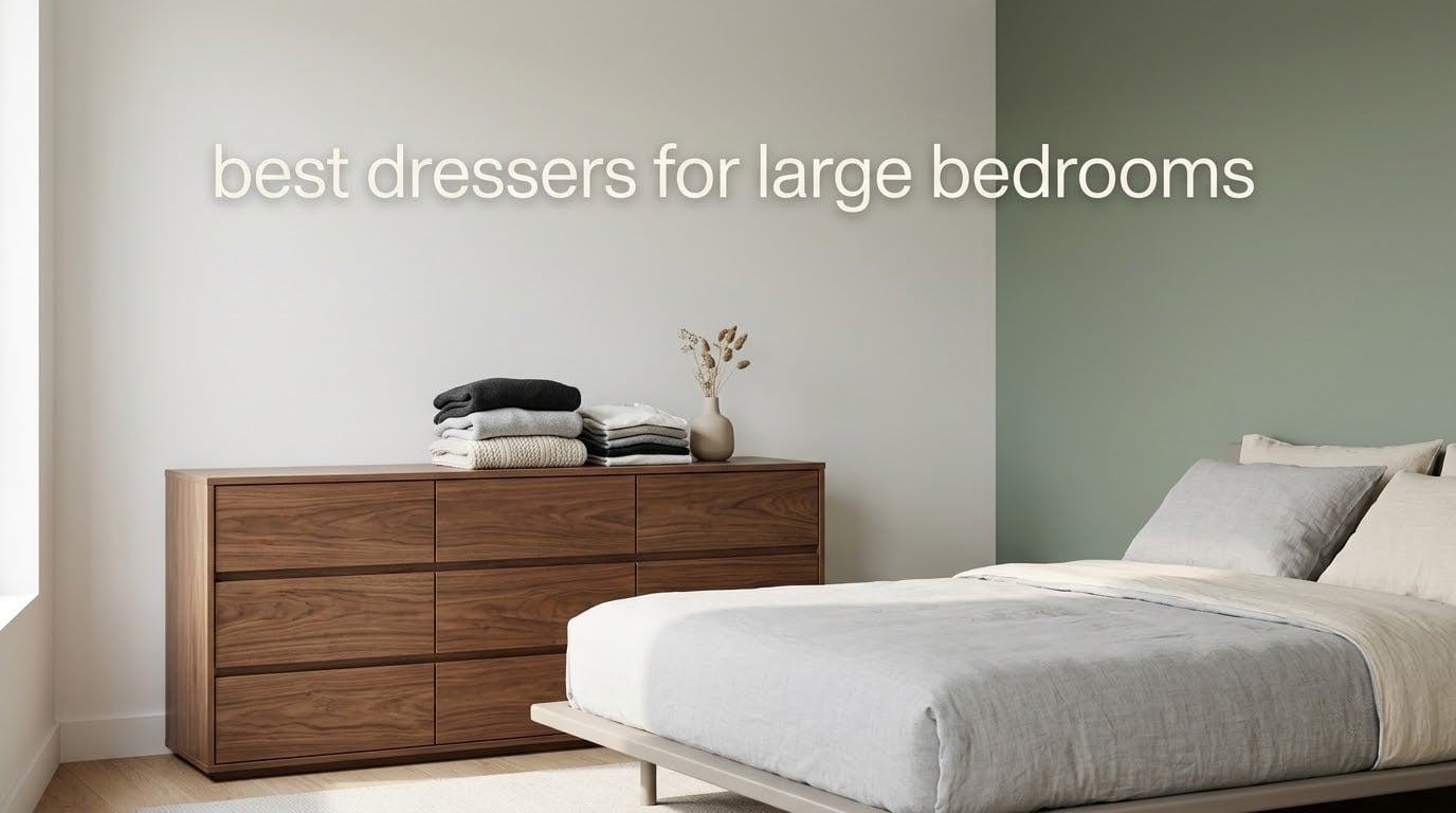 best dressers for large bedrooms