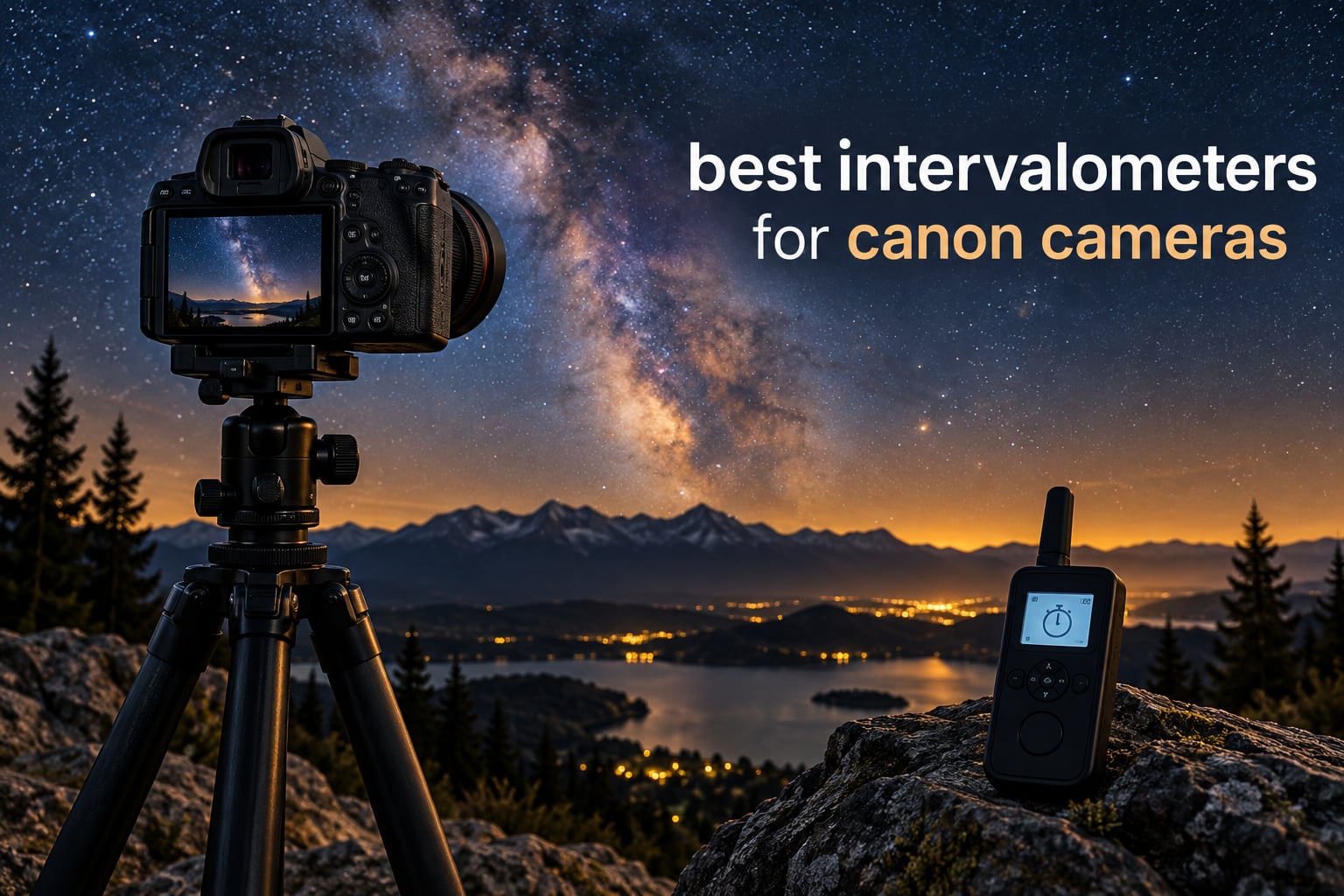 best intervalometers for canon cameras