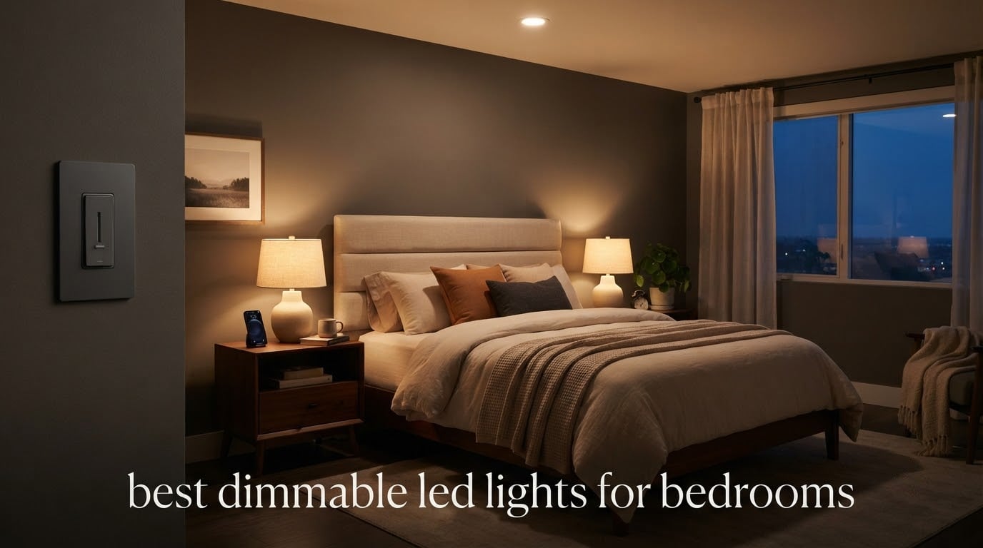 best dimmable led lights for bedrooms
