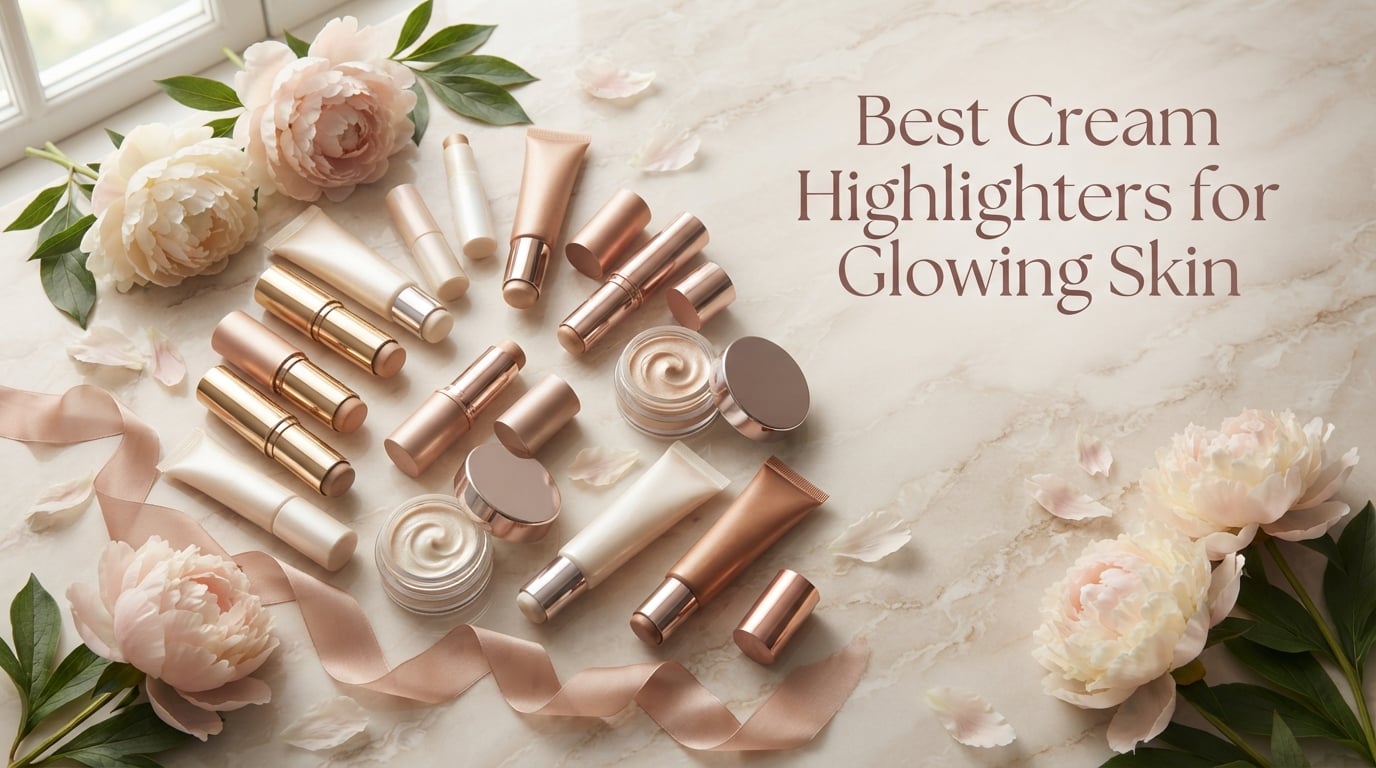 Best Cream Highlighters for Glowing Skin