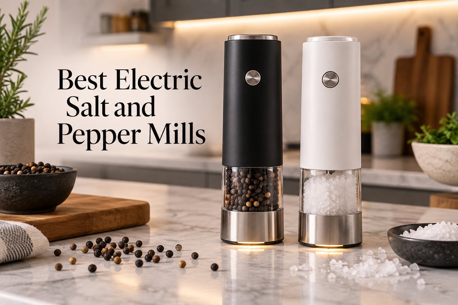 Best Electric Salt and Pepper Mills