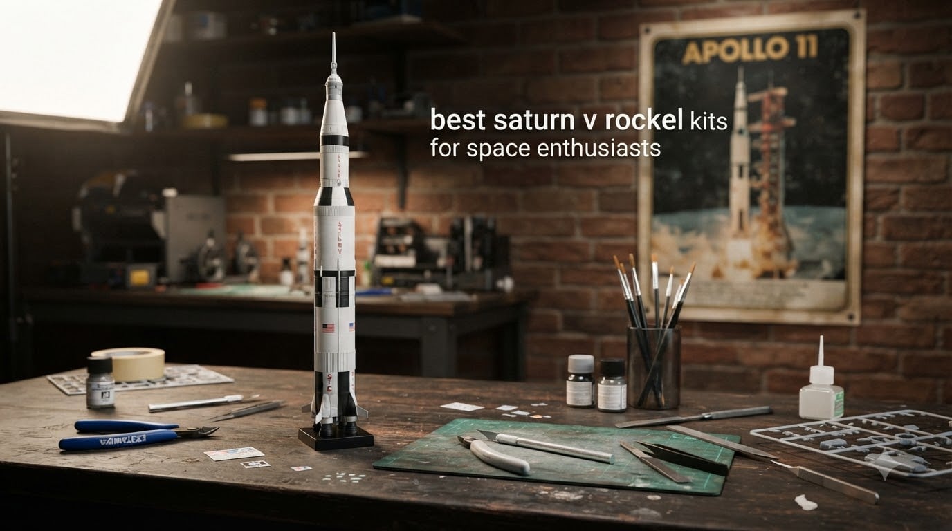 best saturn v rocket model kits for space enthusiasts