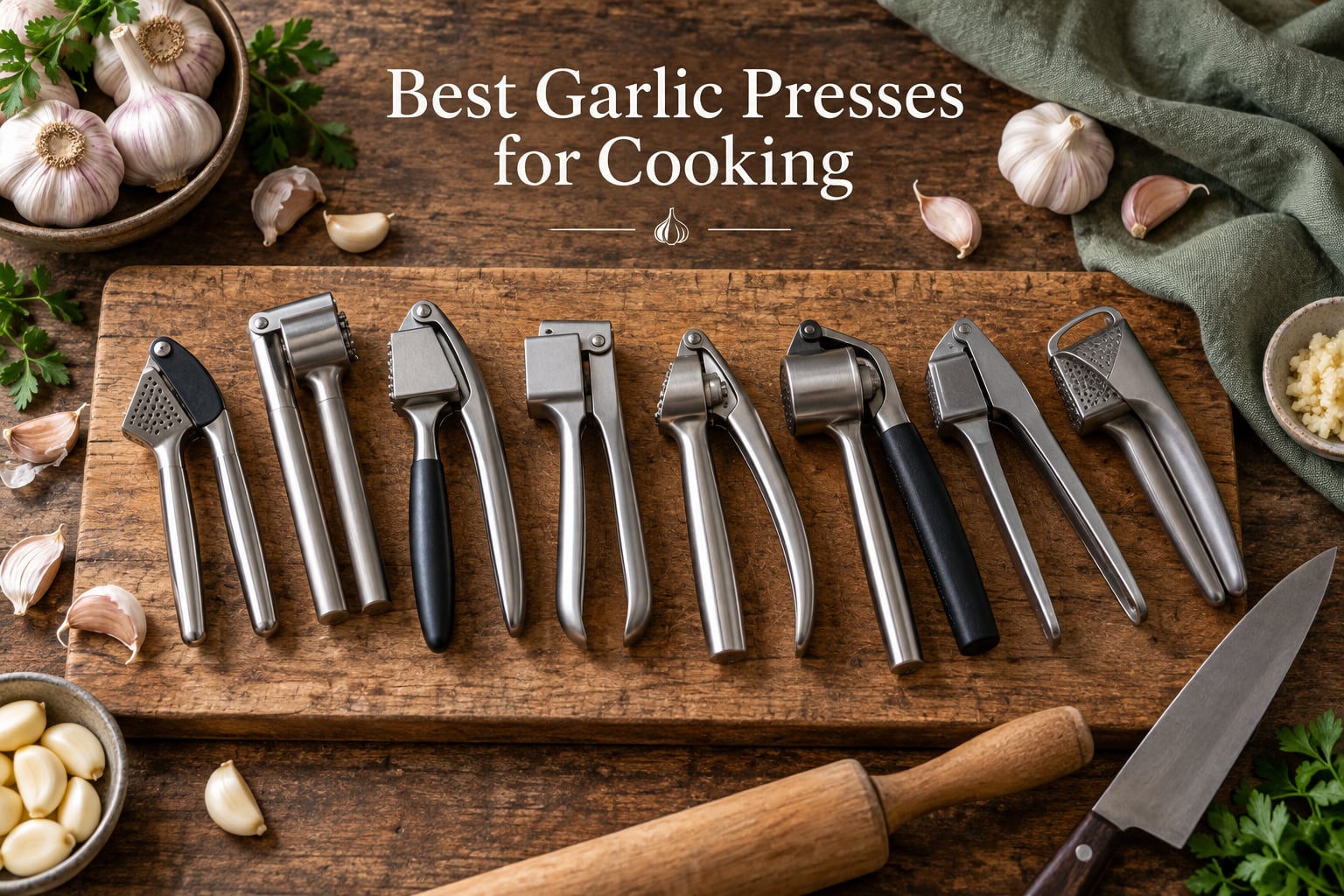 Best Garlic Presses for Cooking